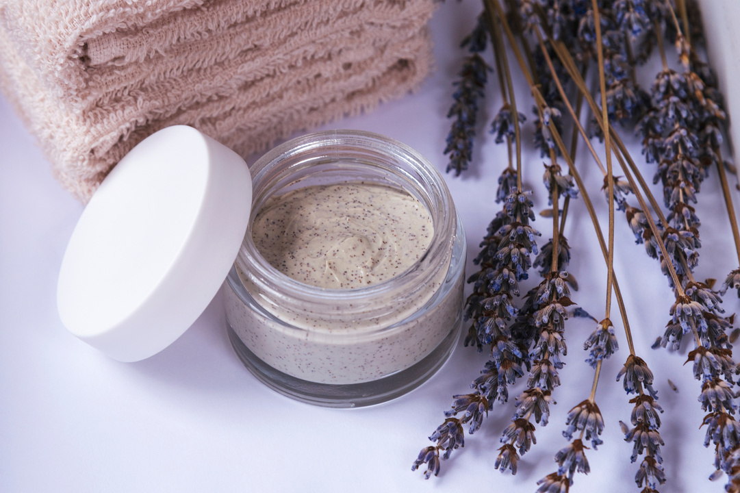 Natural Handmade Scrub with Lavender
